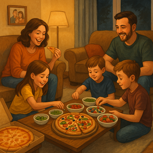 Creative Family Pizza Night Toppings Delivered Straight to Your Home